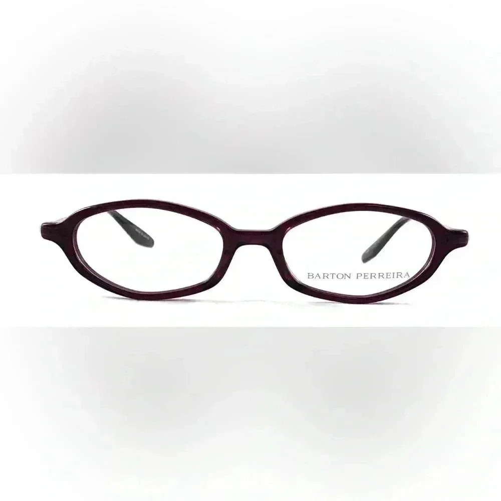 Barton Perreira | Plum/Silver Juliette Eyeglasses Frames